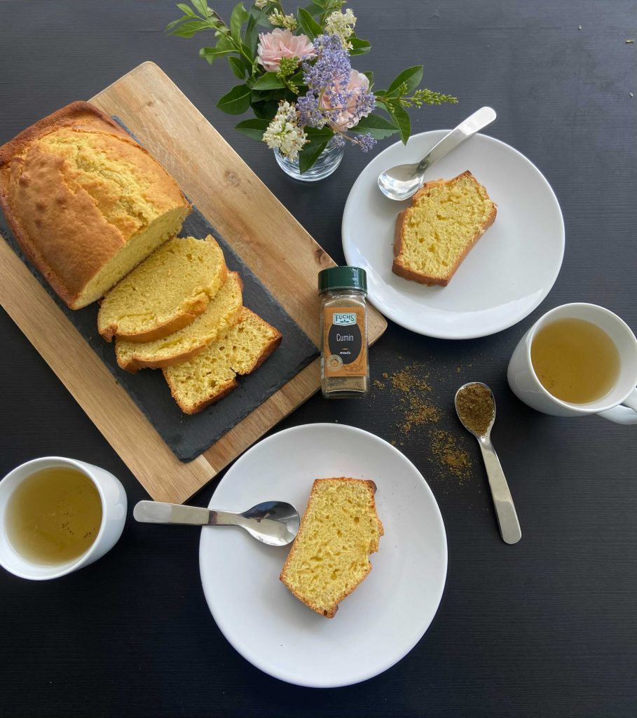 cake sucré cumin